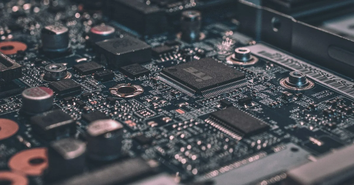 A densely populated computer circuit board photographed close up, the level at which a top Acemagic mini PC 2026 purchase is really decided